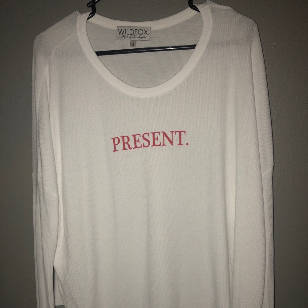 Wildfox Present Long sleeve top! Xmas